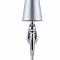 Бра Crystal Lux PER AP1 CHROME/SILVER